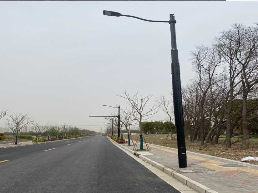 张店区上海综合杆 太阳能路灯工程
